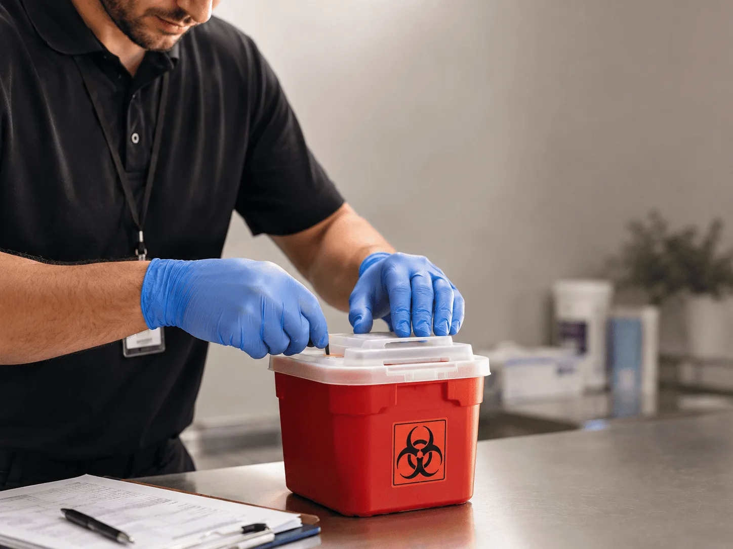 Why choose Sharps Waste Disposal in Burkettsville, OH